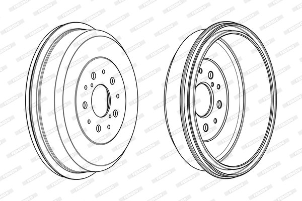 Ferodo Remtrommel FDR329312