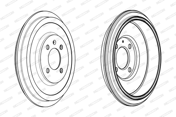 Ferodo Remtrommel FDR329313