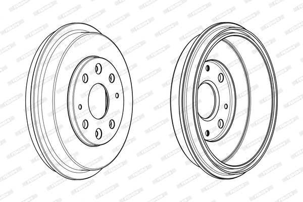 Ferodo Remtrommel FDR329322