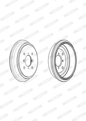 Ferodo Remtrommel FDR329329