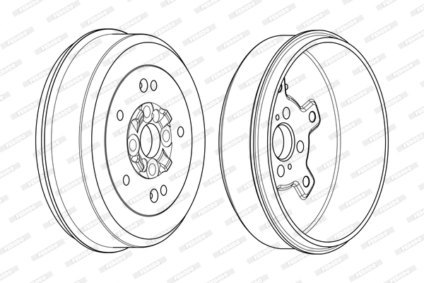 Ferodo Remtrommel FDR329337