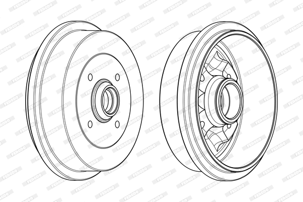 Ferodo Remtrommel FDR329704