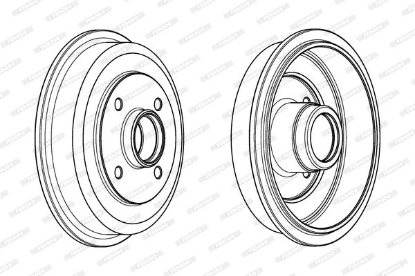 Ferodo Remtrommel FDR329714