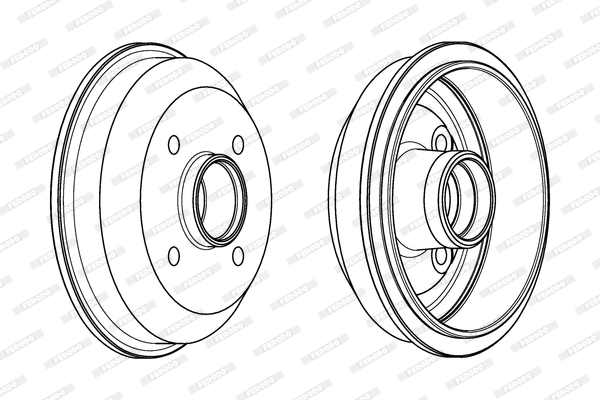 Ferodo Remtrommel FDR329715