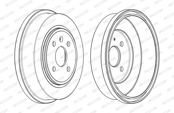 Ferodo Remtrommel FDR329791