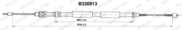 Handremkabel Ferodo FHB431112