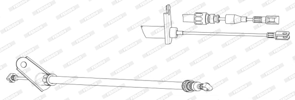 Ferodo Handremkabel FHB431183