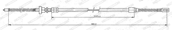 Ferodo Handremkabel FHB431210