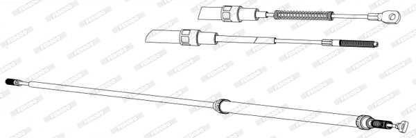 Ferodo Handremkabel FHB432009