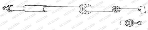 Ferodo Handremkabel FHB434538
