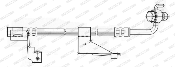 Ferodo Remslang FHY2176