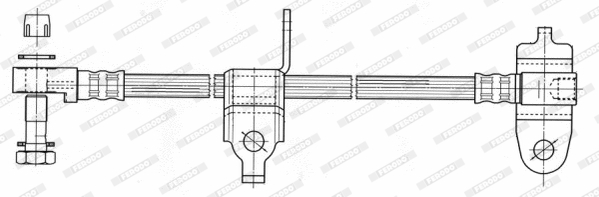 Ferodo Remslang FHY2566