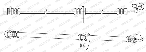 Ferodo Remslang FHY2810
