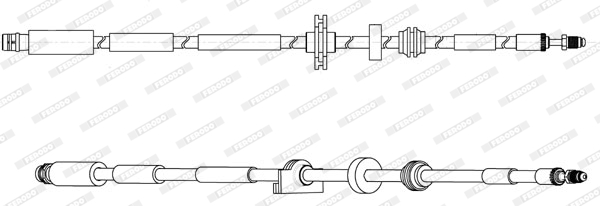 Ferodo Remslang FHY2854