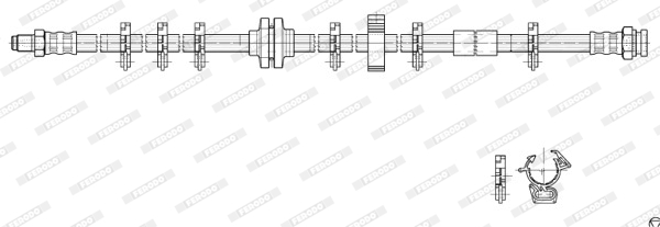 Remslang Ferodo FHY2939