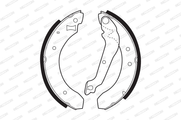 Ferodo Remschoen set FSB176