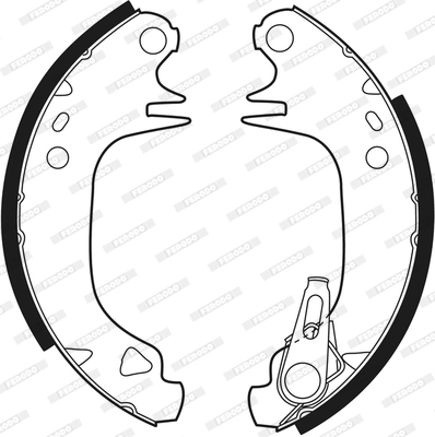 Ferodo Remschoen set FSB188