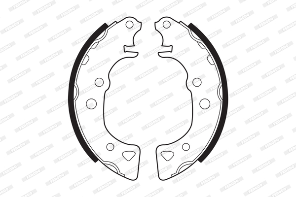 Ferodo Remschoen set FSB232