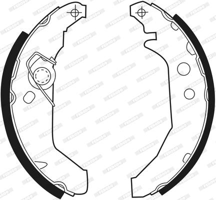 Ferodo Remschoen set FSB265