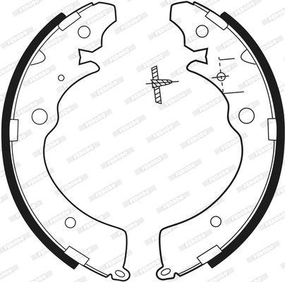 Ferodo Remschoen set FSB318