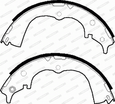 Ferodo Remschoen set FSB324