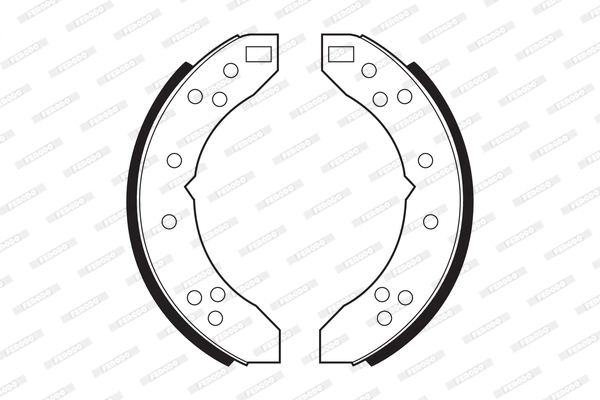 Ferodo Remschoen set FSB346