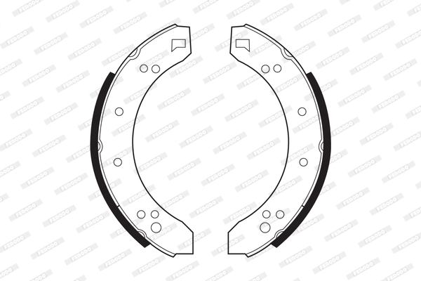 Ferodo Remschoen set FSB355