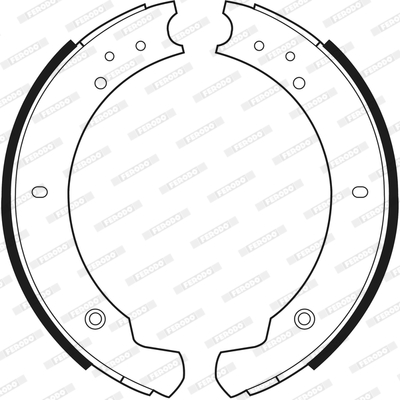 Ferodo Remschoen set FSB365