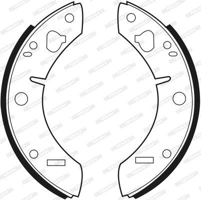 Ferodo Remschoen set FSB372
