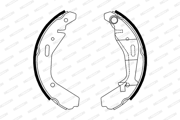 Ferodo Remschoen set FSB4007