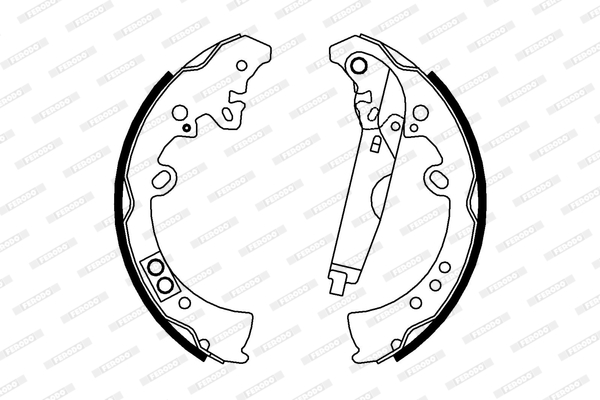 Ferodo Remschoen set FSB4010