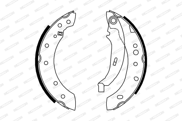 Ferodo Remschoen set FSB4012