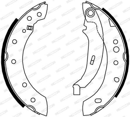 Ferodo Remschoen set FSB4012