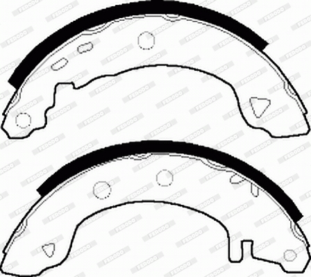 Ferodo Remschoen set FSB401