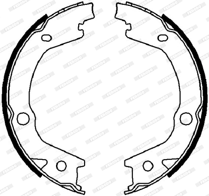 Ferodo Remschoen set FSB4021