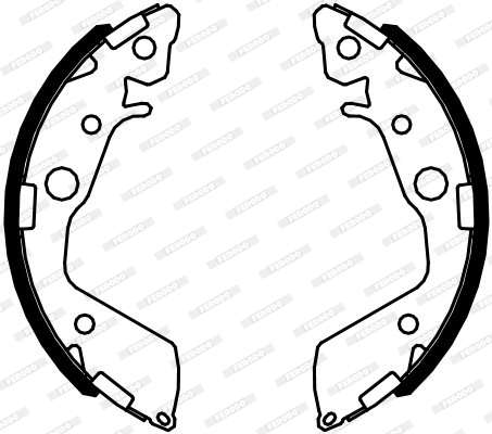 Ferodo Remschoen set FSB4068