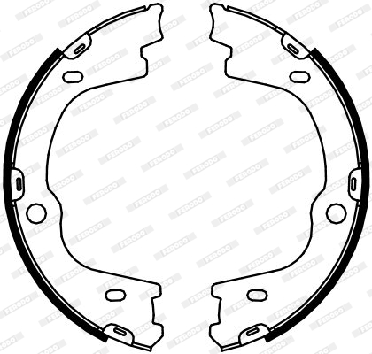 Ferodo Remschoen set FSB4087