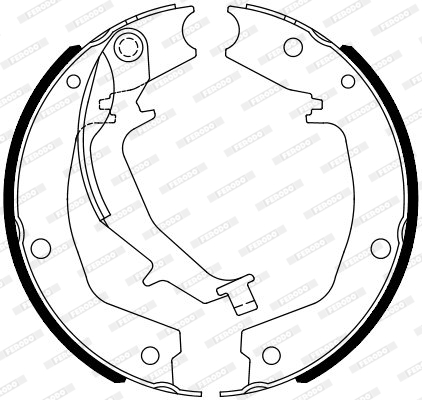 Ferodo Remschoen set FSB4102