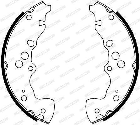 Ferodo Remschoen set FSB4115