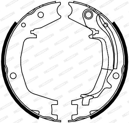 Ferodo Remschoen set FSB4131