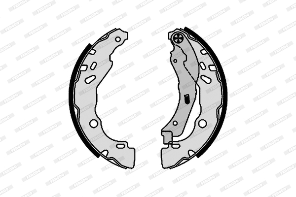Ferodo Remschoen set FSB4160