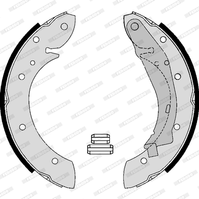 Ferodo Remschoen set FSB4183