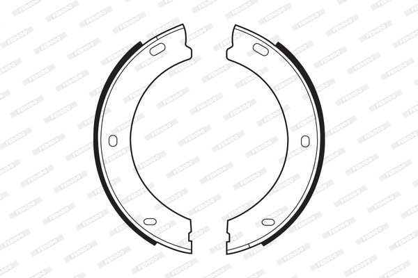Ferodo Remschoen set FSB425