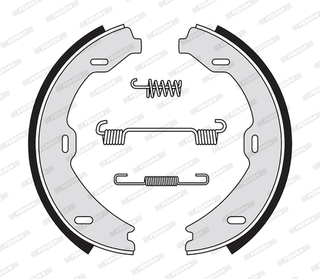 Ferodo Remschoen set FSB4307