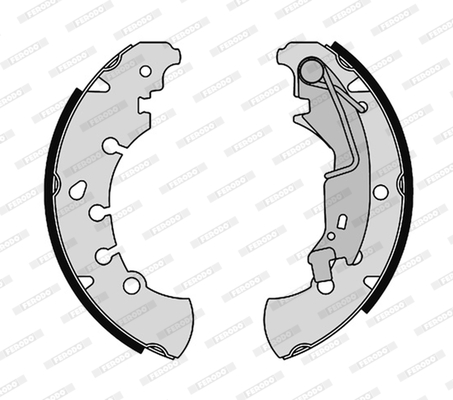 Ferodo Remschoen set FSB4308