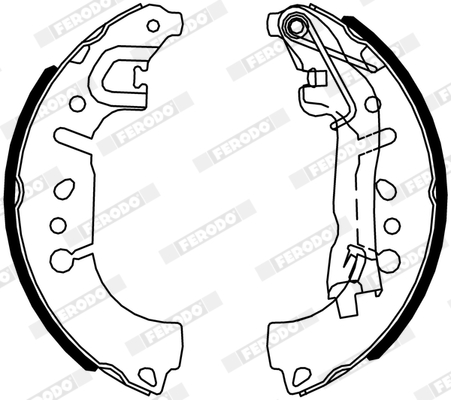 Ferodo Remschoen set FSB4317