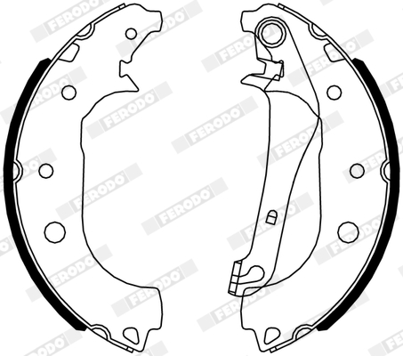 Ferodo Remschoen set FSB4319