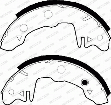 Ferodo Remschoen set FSB46
