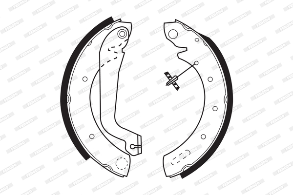 Ferodo Remschoen set FSB517