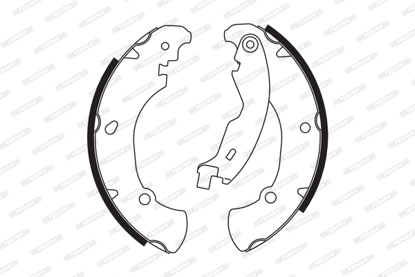 Ferodo Remschoen set FSB555